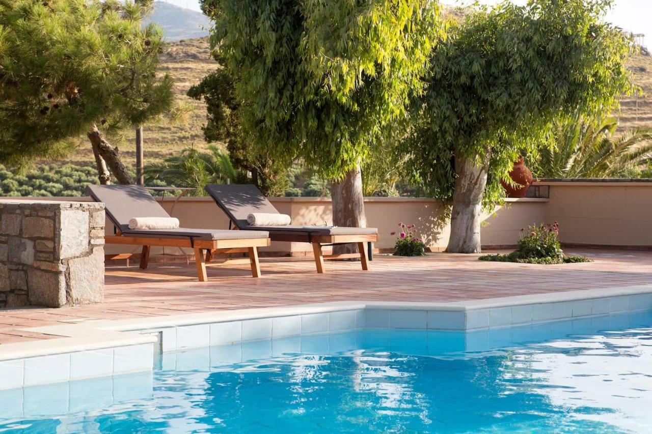 White Sand Villa. Spacious Villa With Prive Pool. Agia Pelagia Екстериор снимка